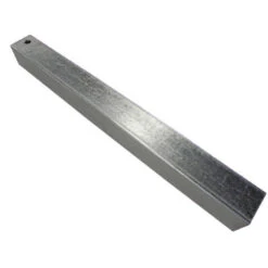 Chandelle Galvanisée En Carré 50x50 500mm