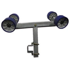 Ensemble Balancier Double Complet Pivotant En 100, Chandelle En 400 Pour Tube En 60*60