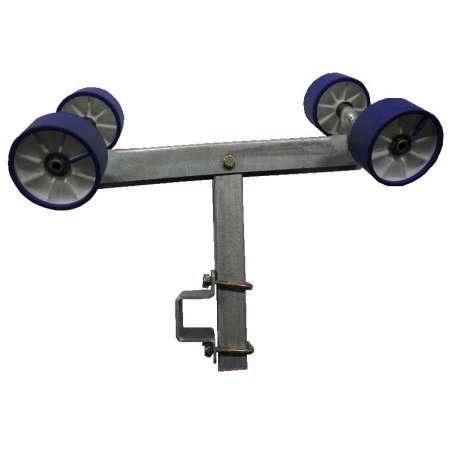 Ensemble Balancier Double Complet Pivotant En 100, Chandelle En 500 Pour Tube En 60*60