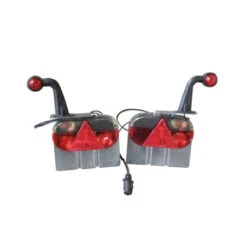 Kit Feux 7 Fonctions + Corne Pour Tube 80x40