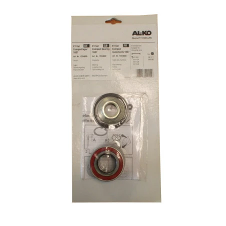 Kit Roulement Cartouche Essieu Compact F 750KG à 900KG -ALKO