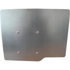 Support Plaque Minéralogique Carré (210*130) T8R Avec Support Pour Tube En 80*40